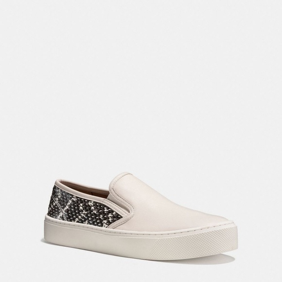 Coach Cameron Slip On in Snakeskin (worm 2 times) - Picture 5 of 11